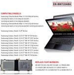 WISTAR EB-BW720ABA EB-BW720ABE Laptop Battery for Samsung Chromebook 4 11.6" XE310XBA, 4+ 15.6" XE350XBA-K01US XE350XBA-K02US, Chrombook Plus V2 XE520QAB XE521QAB - Image 3