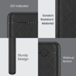 Portronics Power Brick II 20000 mAh,2.4A 12w Slim Power Bank with Dual USB Output Port for iPhone, Anrdoid & Other Devices.(Black) - Image 5
