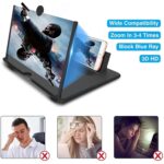 14 Inch Mobile Phone Screen Magnifier | Folding Stand Holder 3D Screen Enlarger | Portable Anti Radiation Phone Video Movie Amplifier | Universal Smartphone Screen Magnifier - Image 6