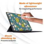 Amazon Basics Capacitive Stylus Pen for Android & iOS All Touchscreen Devices | Fine Point Disc Tip|Lightweight Metal Body with Magnetic Cover - White - Image 4