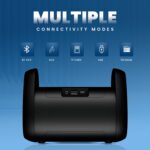 CELLECOR CLB-90 Strom 10W RMS Bluetooth Speaker with 65mm Driver | 10 Hours Playtime | TWS Mode | 8 LED Light Modes | Splash Resistant | Multiple Connectivity Wireless Portable Speaker - Green - Image 8