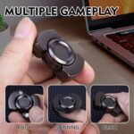 Adult Stress Relief Fidget Toy, Black Silent Handheld Gadget – Compact Anxiety Relief Trainer for Focus, Relaxation & Fine Motor Skills, Office Travel Stress Tool - Image 3