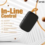 SYVO Soul 100 Bluetooth 5.0 Wireless IPX4 Super Bass, HD Sound, Aluminium Alloy Portable 3W Bluetooth Speaker with Mic (Black) - Image 4