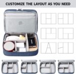 Electronic Organizer Travel Cable Organizer Bag for Hard Drives, Cables, Chargers, Phone, USB & SD Cards – Waterproof Portable Storage Case, Shockproof Tech Accessory Pouch, Dark Blue - Image 5