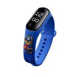 Digital Dial Waterproof Stylish and Fashionable Wearable Smart Wrist Watch/LED Band for Kids/Rakhi/Colorful 3D Cartoon Character for Boys and Girls Combo (Red & Blue) - Image 3