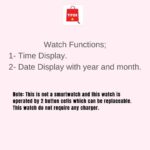 Digital Dial Waterproof Stylish and Fashionable Wearable Smart Wrist Watch/LED Band for Kids/Rakhi/Colorful 3D Cartoon Character for Boys and Girls Combo (Red & Blue) - Image 5