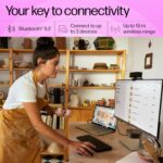 HP 350 Compact Multi-Device Bluetooth Wireless Keyboard; Spill Resistant; Swift Pair; OS Auto-Detection, LED Indicator, Battery Life Up to 24 Months, 3 Years Warranty - Image 4