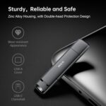 SSK 2TB External USB SSD,Super Fast 550MB/s 2-in-1 Dual Drive USB Type C+ USB A 3.2 Gen2 Solid State Thumb Drive Data Storage for iPhone 15/PS4/Android Phone/Tablet/Windows/Mac - Image 5
