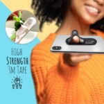 Regor Tabletop Finger Grip & Mobile Holder Mobile Stand Phone Holder for Hand & Mobile Back Holder Grip Great for Selfie & Works as iPhone Stand & Android Phone Stand - Chai (Black) - Image 8