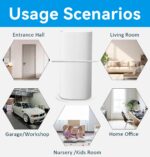 Velop Pro 6E/Pro 7 WiFi Mesh System Wall Mount, Wall Mount Holder for 6E / Pro7 Sturdy Metal Made Mount Stand Holder, Velop 6E/Pro 7 WiFi Wall Metal Mount Bracket Compatible with WiFi 7(2 Pack) - Image 6