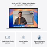 Apple 2025 MacBook Air (15-inch, Apple M4 chip with 10-core CPU and 10-core GPU, 16GB Unified Memory, 256GB) - Sky Blue - Image 4