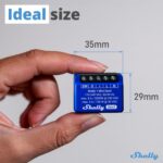 Shelly 1 Mini Gen 3 | WiFi & Bluetooth Smart Switch Relay 1 Channel 8A | Home Automation | Compatible with Alexa and Google Home | iOS Android app | No Hub Required | Dry Contacts - Image 3