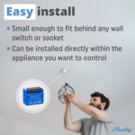 Shelly 1 Mini Gen 3 | WiFi & Bluetooth Smart Switch Relay 1 Channel 8A | Home Automation | Compatible with Alexa and Google Home | iOS Android app | No Hub Required | Dry Contacts - Image 4