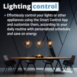 Shelly 1 Mini Gen 3 | WiFi & Bluetooth Smart Switch Relay 1 Channel 8A | Home Automation | Compatible with Alexa and Google Home | iOS Android app | No Hub Required | Dry Contacts - Image 5