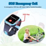 SeTracker GPS-G2 Kids Smart Watch, Safe 2-Way Voice & Video Calling 4G Kids Smartwatch for Kids, Girls & Boys | SOS Alerts, Camera | GPS Tracking | Long Battery Life – Blue - Image 5