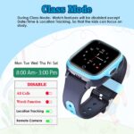 SeTracker GPS-G2 Kids Smart Watch, Safe 2-Way Voice & Video Calling 4G Kids Smartwatch for Kids, Girls & Boys | SOS Alerts, Camera | GPS Tracking | Long Battery Life – Blue - Image 6