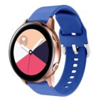 ACM Watch Strap Silicone Belt 20mm compatible with Huami Amazfit Gts 2 Mini Smartwatch Sports Hook Band Dark Blue - Image 3
