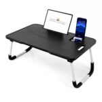 mistri Yerose Office Table For Home/Writing Desk For Office/Folding Table For School/Folding Study Table/Work From Home Multipurpose Table (Black) Wood, 15 Cm, 10 Centimeters - Image 4