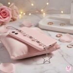 SNOWY SHOP 4pcs Aesthetic Silver Bow Phone Charm – Cute Pearl Beaded Mobile Chain Accessory | Stylish Kawaii Phone Strap for Girls, Women & Teens | Trendy Y2K Diwali Gift - Image 8