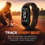 Drumstone (1 Year Warranty Fitness Smart Band Activity Tracker with Heart Rate Monitor, SpO2, Step Counter, Sleep Tracking, Waterproof Smartwatch for Men & Women Compatible with Android & iOS - Image 4