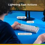 Glorious Gaming - GMMK 3 PRO HE: Rapid Trigger Keyboard, Hall Effect, Custom Modular Aluminum Body, 8K Polling Rate, Hotswap MX & Magnetic Switches, Modular Gasket System, ANSI 75% Tenkeyless (Silver) - Image 8