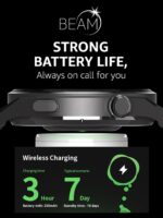 French Connection Beam Smart Watch with Its 1.39 Full-Touch Screen and 360 X 360 Resolution Round Display with 3 Straps Fcsw05-1 - Multicolor - Image 5