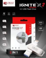 Cross IGNITY X 2 2 in 1 64 GB USB Flash Drive for iPhone Xs Max/XR/X/8/7/6/5/4/3/2 - Image 3