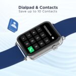 Boat Wave Call Smart Watch for Men & Women, Bluetooth Calling, 1.69" (4.2 cm) Display w/ 550 NITS, 150+ Watch Faces, Multi-Sport Modes,HR,SpO2, IP68 (Royal Blue) - Image 4
