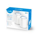 Cudy M1200 | AC1200 Whole Home Mesh WiFi System | M1200(2-Pack) AC1200 Wi-Fi Mesh Solution 2-Pack, Dual-Band, 867Mbps at 5GHz + 300Mbps at 2.4GHz, 802.11ac/a/b/g/n, 2 Fast Ethernet Ports - Image 6