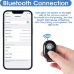 BT Remote for Mobile Camera Bluetooth Shutter Wireless Work with Cameras All Smartphones,iPhones & iOS Devices,Tablets (Pack of-1) - Image 4