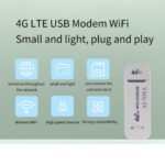 AUSHA 4G LTE Wireless WiFi USB Dongle Stick with All SIM Network Support | Plug & Play Data Card with up to 150Mbps Data Speed Hotspot Modem for Travel & Home - Image 3