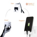 KERATIN 25W Type-C Fast Charger Adapter, World's 1st Hold & Charge, Compatible with All Android, iOS & USB-C Devices, PD 25W Charger & Holder with Type C to C Braided Cable - Image 5