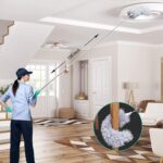 Microfiber Feather Duster Bendable & Extendable Fan Cleaning with 100 inches Expandable Pole Handle for High Ceiling Fans,Window Blinds, Furniture (2) - Image 3