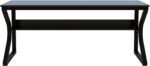 TEKAVO Kynes Computer Table for Home Pc | Office Table for Home with Lower Shelf, Laptop Table, Work Table, Study Table, Modern Workstation | Black Wood, Metal, (150 Cm x 60 Cm x 75 Cm) - DIY - Image 4