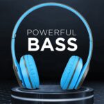 P47 2024 New Wireless Portable Gaming Headphone Bluetooth Headset (Blue) - Image 4