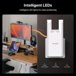 WiFi Extender N300, WiFi Extender Signal Booster, with Ethernet Port, Up to 800 Sq. Ft.,Single Band WiFi Booster, Repeater Mode&AP Mode,Easy Setup,2.4GHz,A10 - Image 6