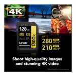 Lexar 128GB Professional 1800x UHS-II SDXC Memory Card (Gold Series) - Image 4