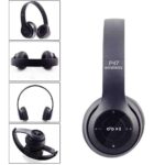 Best Sound Quality Latest P47 with Mic & SD Card Support 6 Hour Battery Backup Bluetooth Headset (On The Ear) (Black) - Image 3