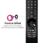 LG-Magic-Remote with Pointer and Voice Function Replacement for LG UHD, OLED, QNED & NanoCell 4K and 8K Smart TV (MR23GN, Black) - Image 6