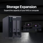 QNAP TR-002-A-US 2 Bay USB Type-C Direct Attached Storage (DAS) with Hardware RAID (Diskless) - Image 5