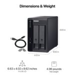 QNAP TR-002-A-US 2 Bay USB Type-C Direct Attached Storage (DAS) with Hardware RAID (Diskless) - Image 6