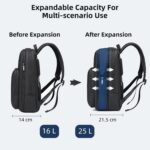 Arctic Hunter Expandable Office Laptop Backpack for Men Women 15.6'' Business Backpack Slim Stylish Design and Ergonomic Comfort Water-Resistant for Work Commute and Daily Use - Image 3