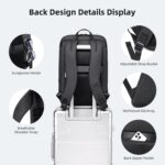 Arctic Hunter Expandable Office Laptop Backpack for Men Women 15.6'' Business Backpack Slim Stylish Design and Ergonomic Comfort Water-Resistant for Work Commute and Daily Use - Image 6