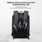 Arctic Hunter Expandable Office Laptop Backpack for Men Women 15.6'' Business Backpack Slim Stylish Design and Ergonomic Comfort Water-Resistant for Work Commute and Daily Use - Image 8