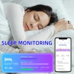 Smart Ring, Health Tracker, Health Rings for Women Men, Sleep Ring with Charging Case and Ring Protector, IP68 Waterproof Fitness Tracker, Remote Photography, Family Care, No App Fees (Silver, 7#) - Image 5