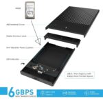 500GB Portable External Hard Disk 2 in 1 (Type c to USB and Type c to Type c) for PC Laptop Windows and Mac, 1 Year Warranty, External HDD - Black.(k) - Image 4