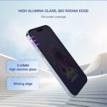 Amazon Brand - Solimo Privacy Tempered Glass Screen Protector For iPhone 12 and 12 Pro (6.1 Inch) | Edge-To-Edge Protector | Easy Installation Kit | Anti-Spy - Image 5