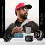 HAMMER Bash Max Over The Ear Wireless Bluetooth Headphones with Mic, Button Control, Deep Bass, Upto 40 Hours Playtime, Bluetooth 5.3, Type C Charging, Comfort Fit, Workout/Travel (Blue) - Image 3