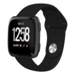 ACM Watch Strap Silicone Belt 22mm compatible with Noise Colorfit Quad Call Smartwatch Sports Band Black - Image 4