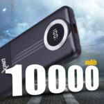 Unix 10000mAh Slim Power Bank, 22.5W Fast Charging, Dual Output, Type C PD (Input & Output), Quick Charge, Li-Polymer, Multi-Layer Protection for iPhone, Anrdoid & Other Devices (UX-1534) (Black) - Image 3